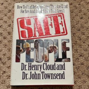 Safe People Book by Dr. Henry Cloud and Dr. John Townsend